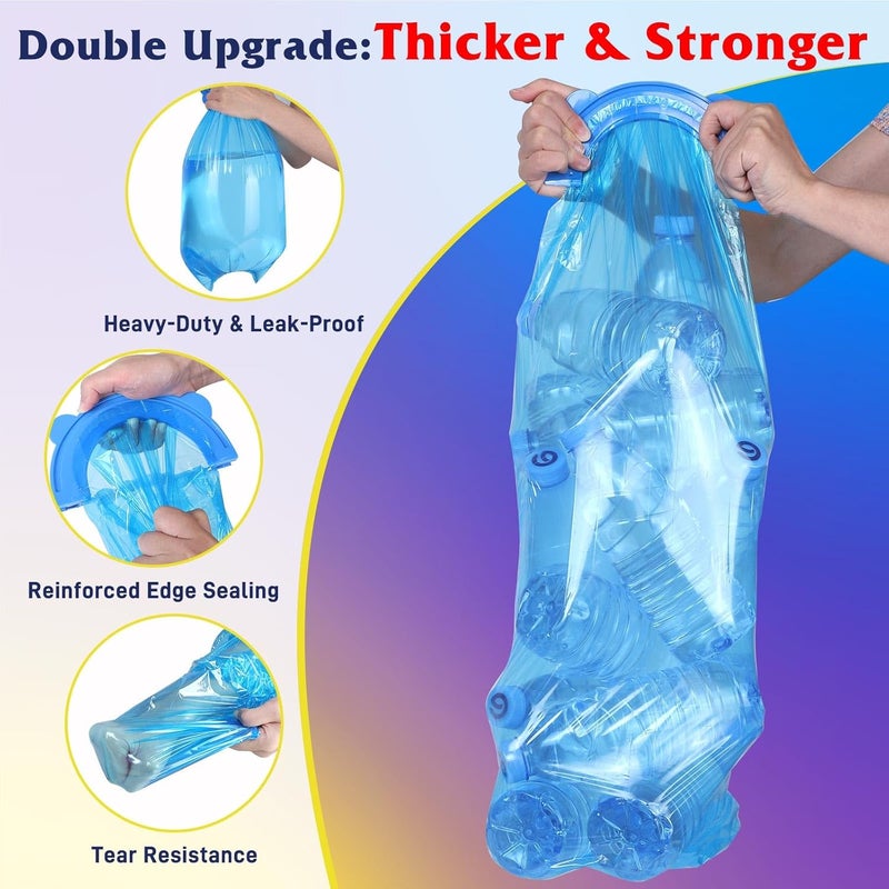 Eyssu Diaper Pail Refill Bags 40 Pack, Compatible with Arm&Hammer Disposal System, Diaper Bags with Upgraded Odor Lock, Seal and Toss Diaper Pail Refills, Holds up to 1280 Baby Diapers - Image 4